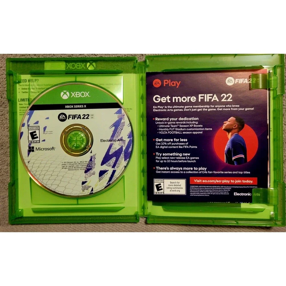 Xbox One FIFA 22 EA Sports (Microsoft Xbox One 2021) Complete CIB Tested